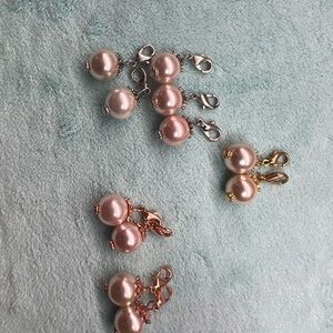 Elegant Pearl Drop Necklace Charm